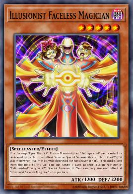 Illusionist Faceless Magician LDS1-EN046