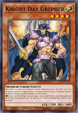 Knight Day Grepher SHSP-EN038