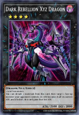 Dark Rebellion Xyz Dragon LEHD-ENC33