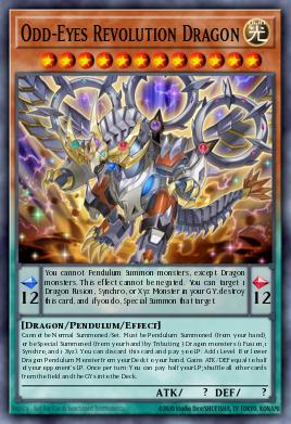 Odd-Eyes Revolution Dragon ROTD-EN083