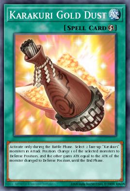 Karakuri Gold Dust STOR-EN053