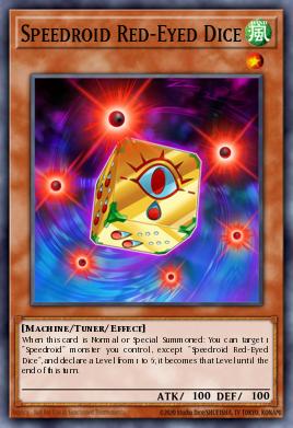 Speedroid Red-Eyed Dice HSRD-EN008