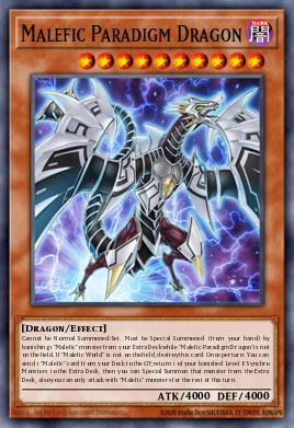 Malefic Paradigm Dragon BLAR-EN019