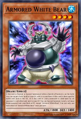 Armored White Bear BLAR-EN016