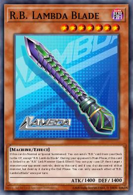 R.B. Lambda Blade DOOD-EN091