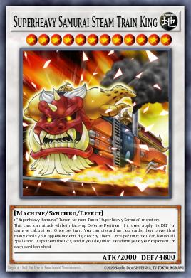 Superheavy Samurai Steam Train King BLLR-EN011