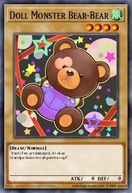 Doll Monster Bear-Bear BACH-EN094