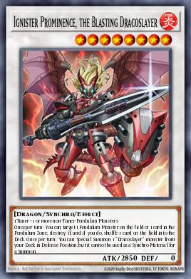 Ignister Prominence, the Blasting Dracoslayer ANGU-EN048