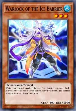 Warlock of the Ice Barrier SDFC-EN010