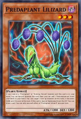 Predaplant Lilizard BLZD-EN008