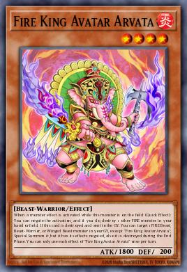 Fire King Avatar Arvata CIBR-EN029