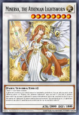 Minerva, the Athenian Lightsworn MP25-EN069