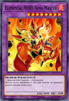 Elemental HERO Nova Master SGX2-ENA25