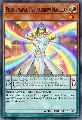 Performapal Five-Rainbow Magician BLLR-EN005