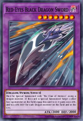 Red-Eyes Black Dragon Sword DLCS-EN063