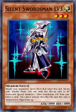 Silent Swordsman LV3 YSYR-EN017