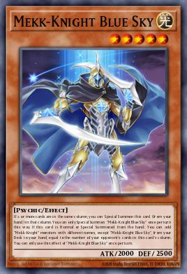 Mekk-Knight Blue Sky MAZE-EN043