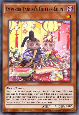 Emperor Tanuki's Critter Count POTE-EN037