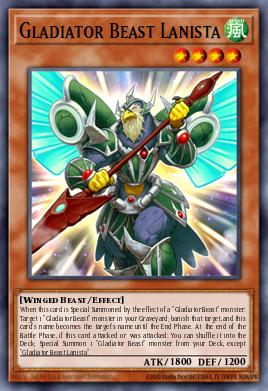 Gladiator Beast Lanista RYMP-EN106