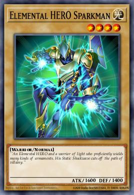 Elemental HERO Sparkman SGX2-ENA04
