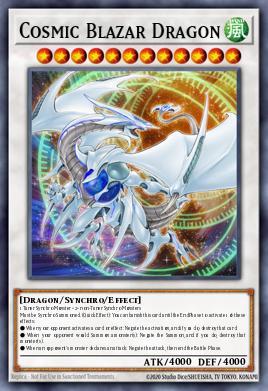 Cosmic Blazar Dragon DUSA-EN034