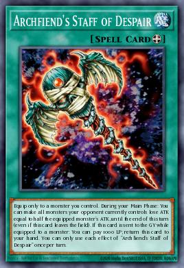 Archfiend's Staff of Despair MP22-EN036