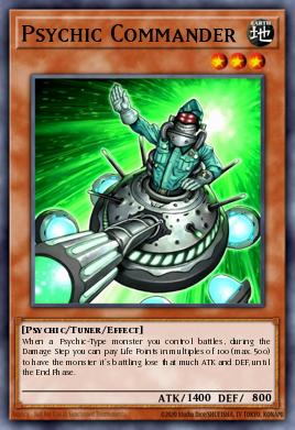 Psychic Commander TDGS-EN020