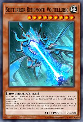 Subterror Behemoth Voltelluric RATE-EN084