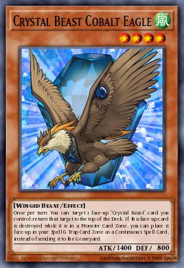 Crystal Beast Cobalt Eagle DP07-EN006
