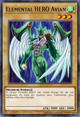 Elemental HERO Avian SGX2-ENA01