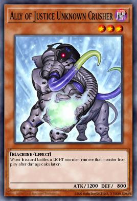 Ally of Justice Unknown Crusher STBL-EN094