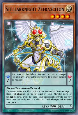 Stellarknight Zefraxciton PEVO-EN045