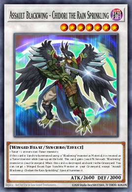 Assault Blackwing - Chidori the Rain Sprinkling SHVI-EN051