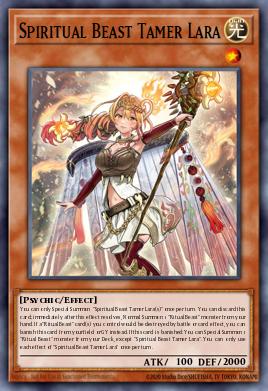 Spiritual Beast Tamer Lara BLTR-EN017