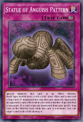 Statue of Anguish Pattern CROS-EN078