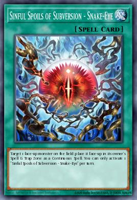 Sinful Spoils of Subversion - Snake-Eye DUNE-EN060