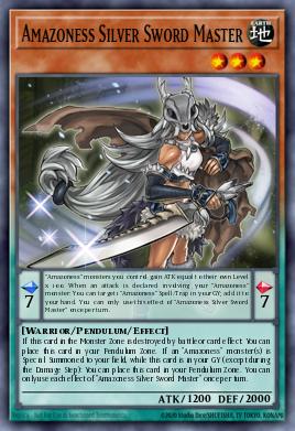 Amazoness Silver Sword Master DABL-EN094