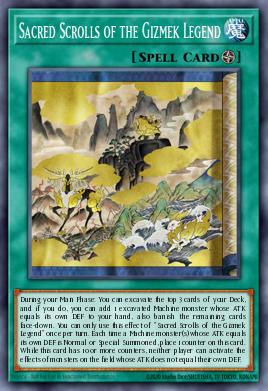 Sacred Scrolls of the Gizmek Legend AMDE-EN058