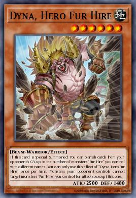 Dyna, Hero Fur Hire DASA-EN021