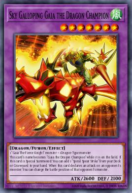 Sky Galloping Gaia the Dragon Champion MIL1-EN010