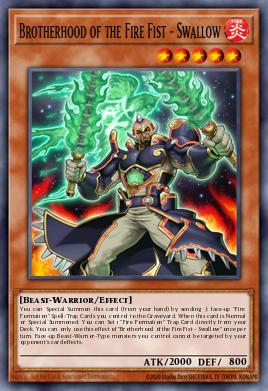 Brotherhood of the Fire Fist - Swallow CBLZ-EN027