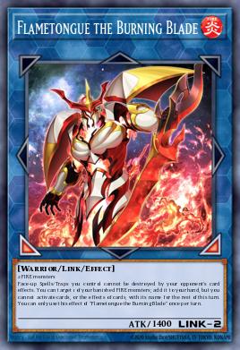 Flametongue the Burning Blade BLZD-EN099