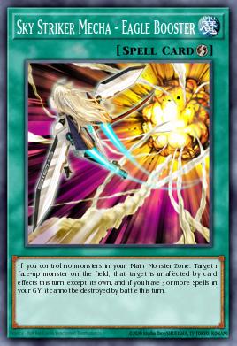 Sky Striker Mecha - Eagle Booster DASA-EN035