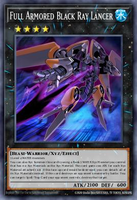 Full Armored Black Ray Lancer DUSA-EN008