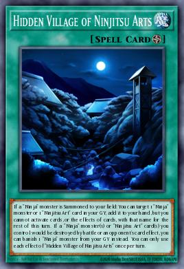Hidden Village of Ninjitsu Arts OP20-EN021
