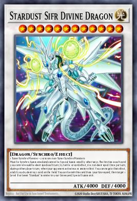 Stardust Sifr Divine Dragon MP17-EN054
