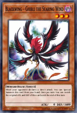 Blackwing - Ghibli the Searing Wind TSHD-EN001