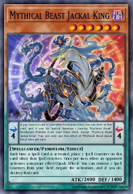 Mythical Beast Jackal King INCH-EN048