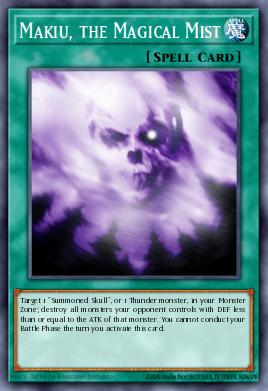 Makiu, the Magical Mist YGLD-ENA34