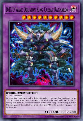 D/D/D Wave Oblivion King Caesar Ragnarok DOCS-EN044